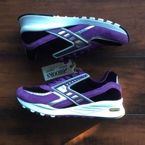 Purple Velvet Sneakers